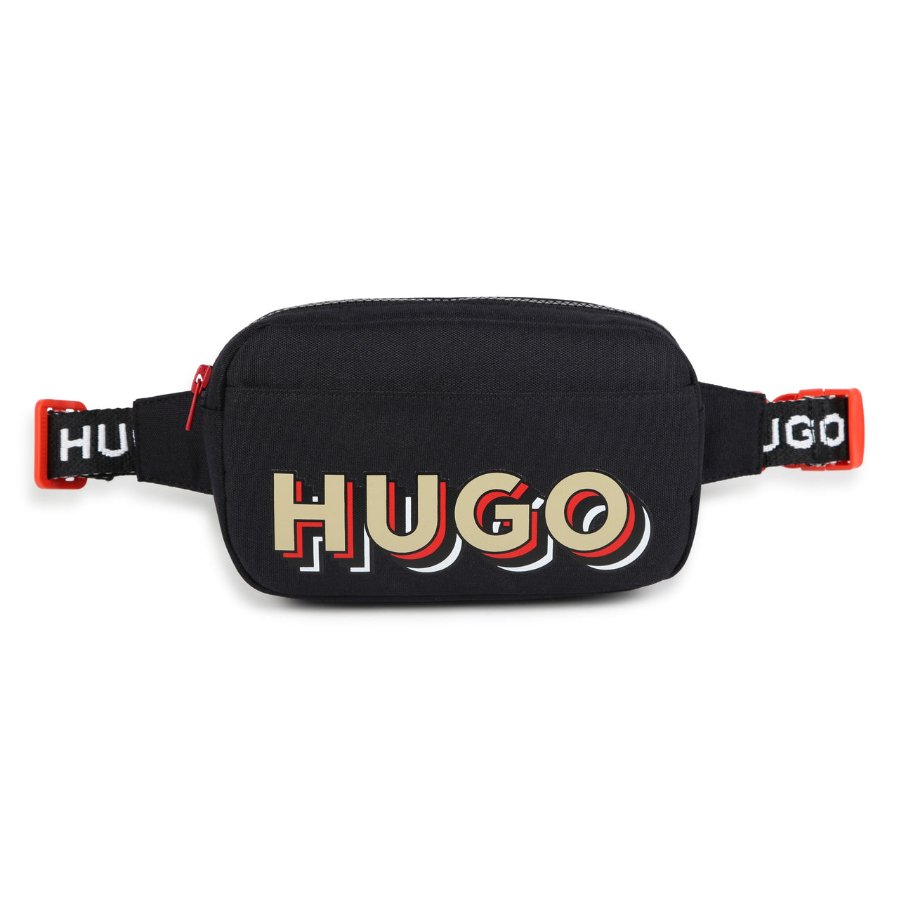 HUGO cangurera croos body negra