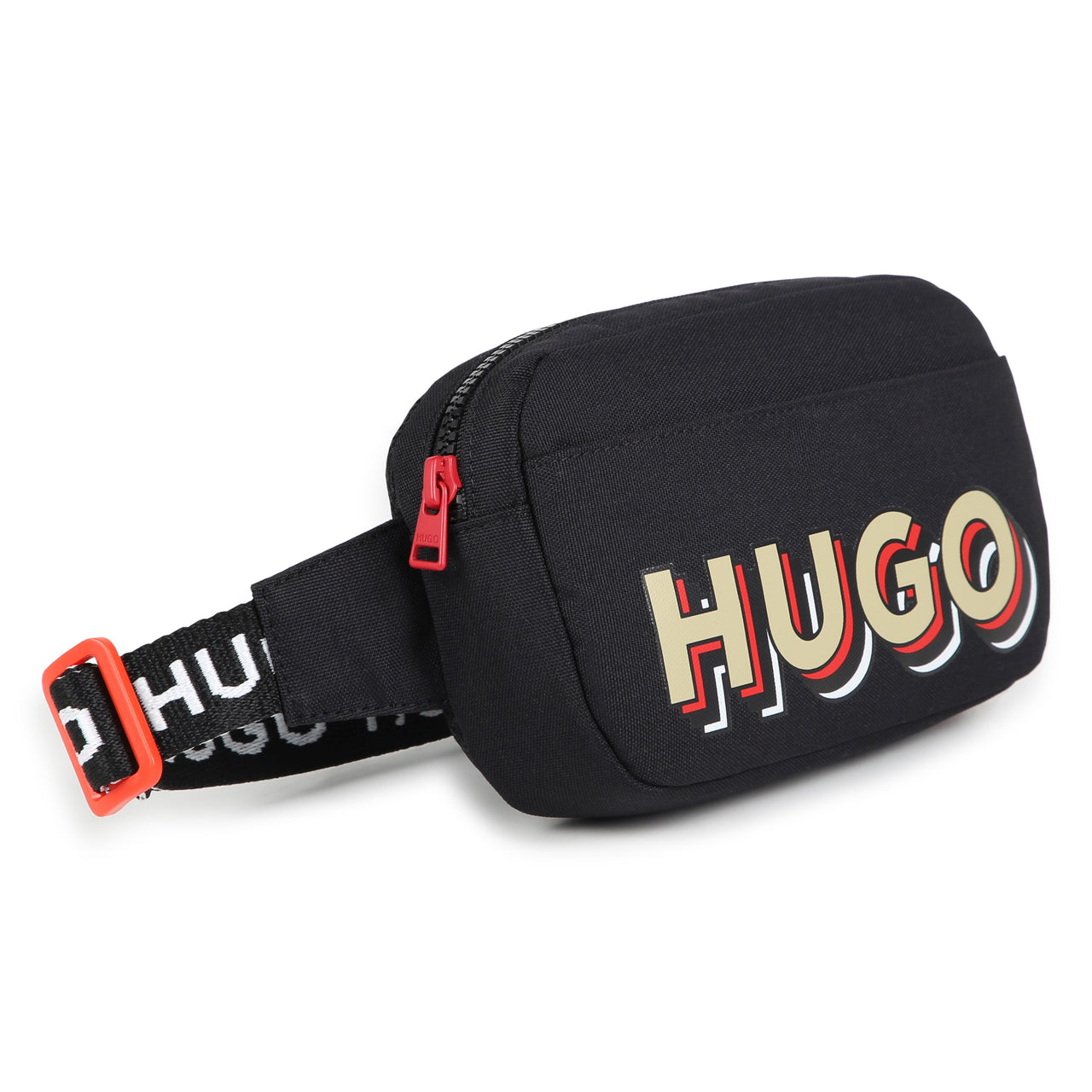 HUGO cangurera croos body negra