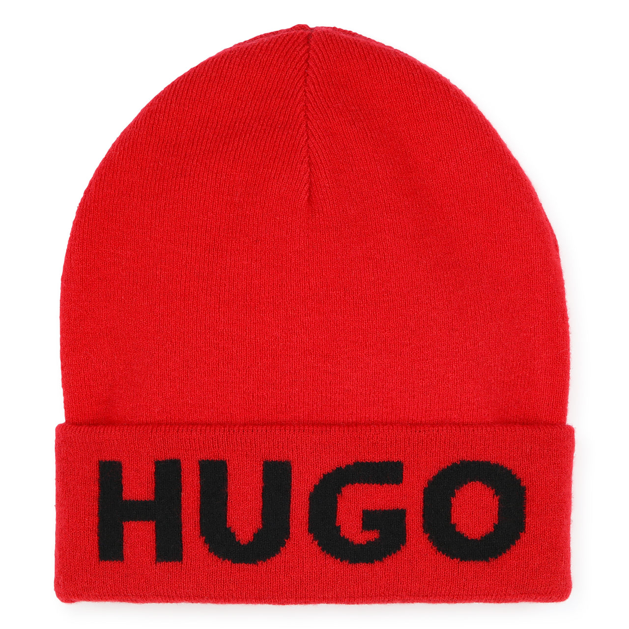 HUGO Gorro para frio para niño, adolescente y adulto rojo