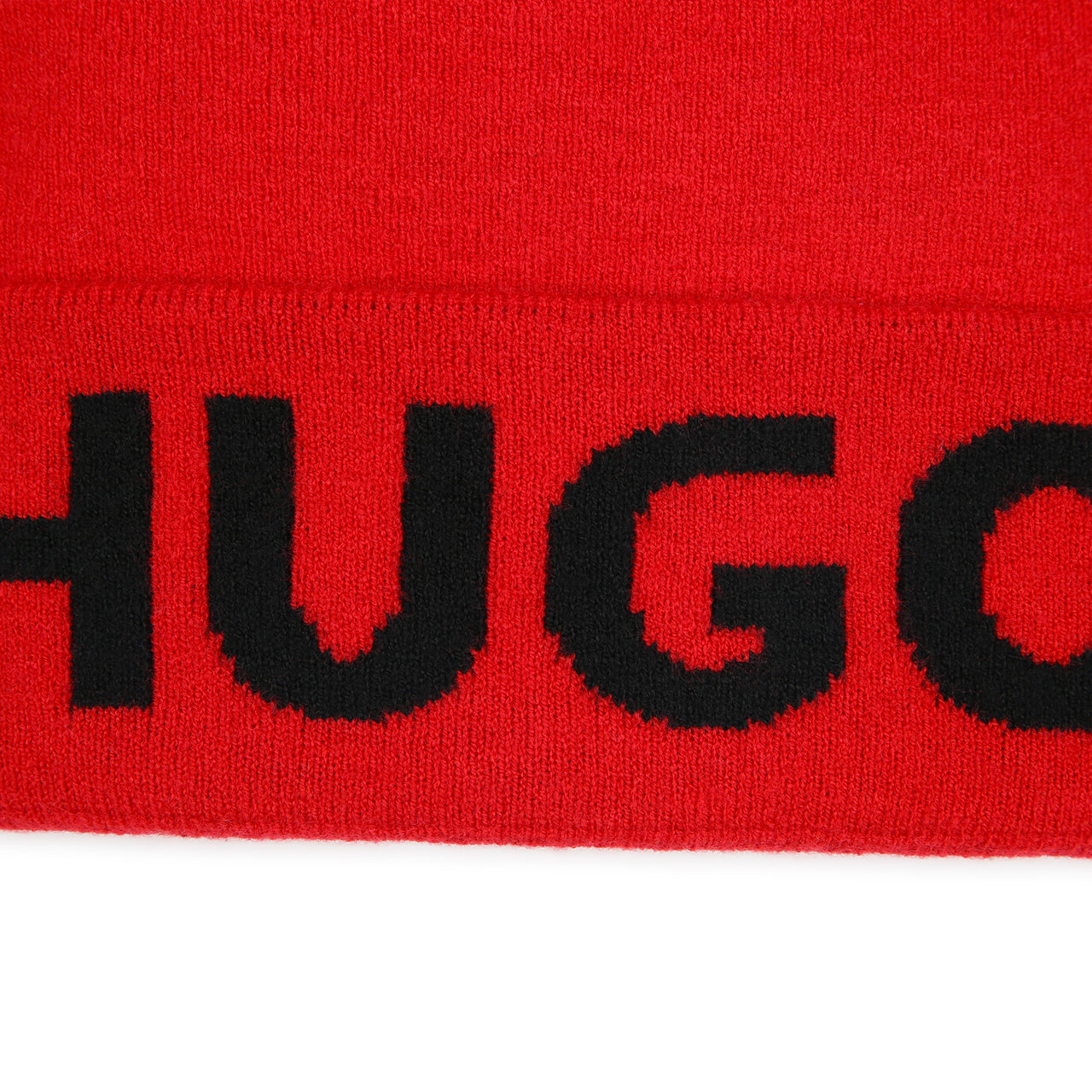 HUGO Gorro para frio para niño, adolescente y adulto rojo