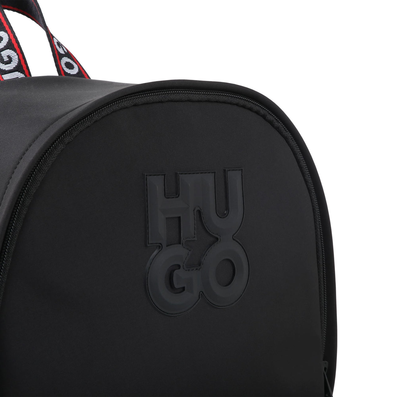 HUGO Backpack o mochila para niño y adolescente logo al tono en relieve