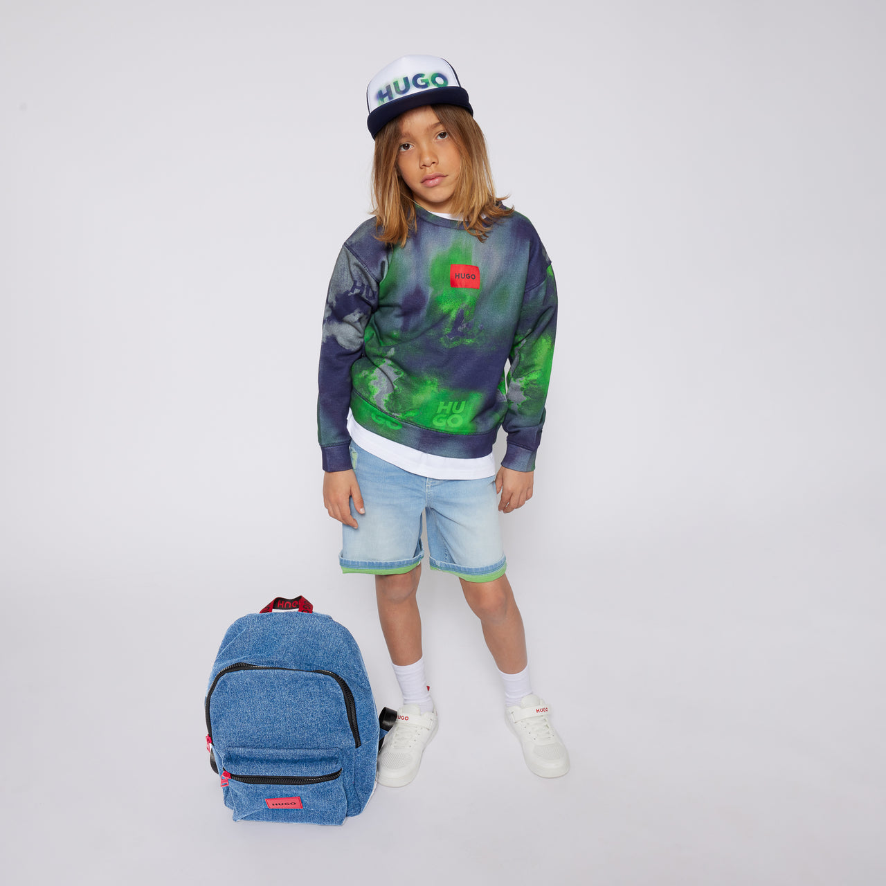 HUGO sudadera para niño y adolescente exploshion