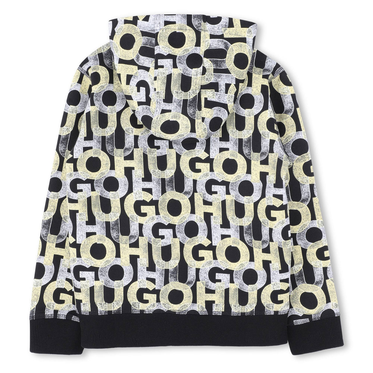 HUGO Sweter para niño adolescente  all over print logo