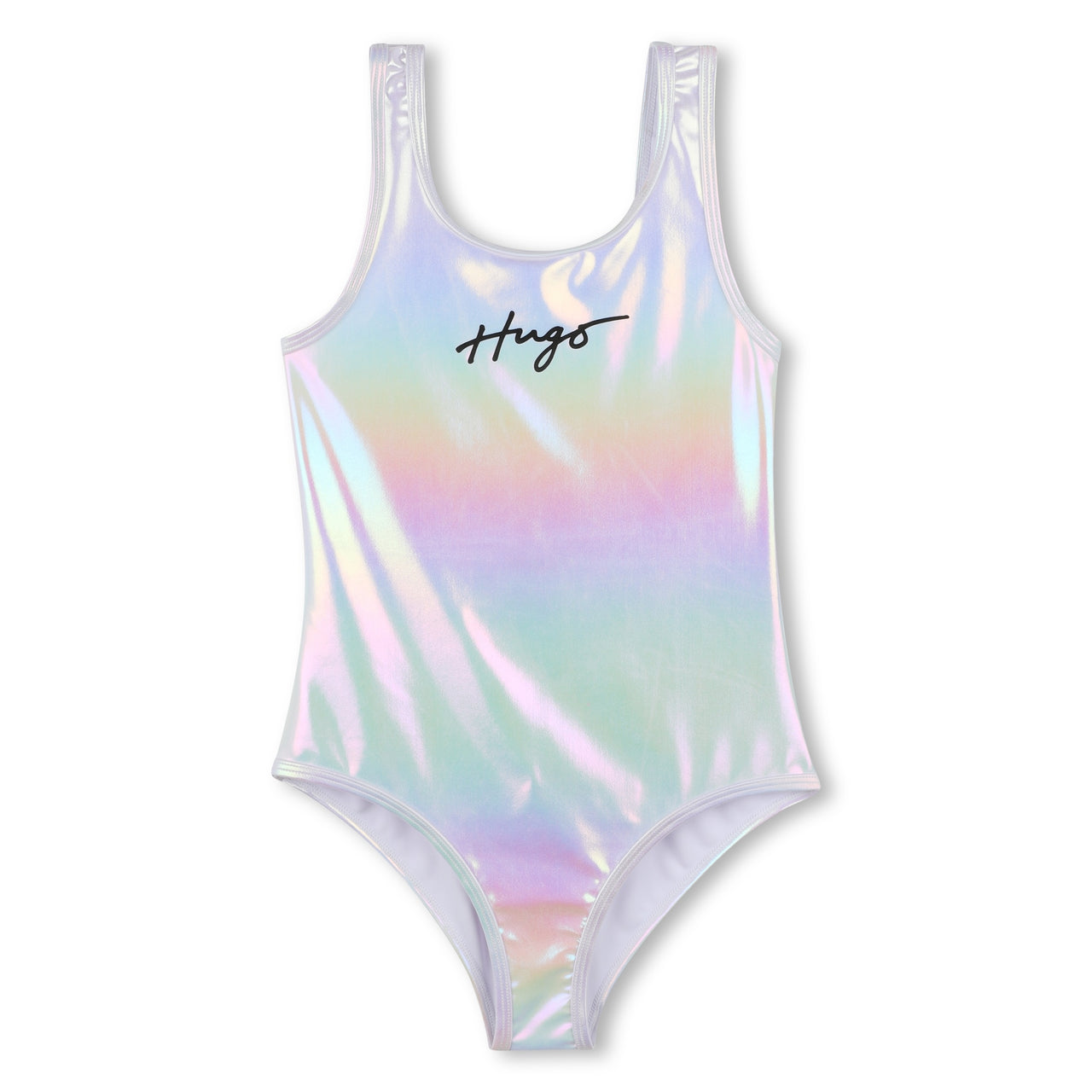 HUGO Traje de baño para niña y adolescente completo color tornasol