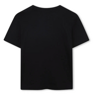 Thumbnail for HUGO Playera para niña y adolescente, print plata metalico