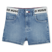 Thumbnail for HUGO Short para niña y adolescente logo en cintura