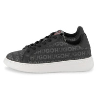 Thumbnail for HUGO Tenis para niño y adolescente, all over logo unisex color negro