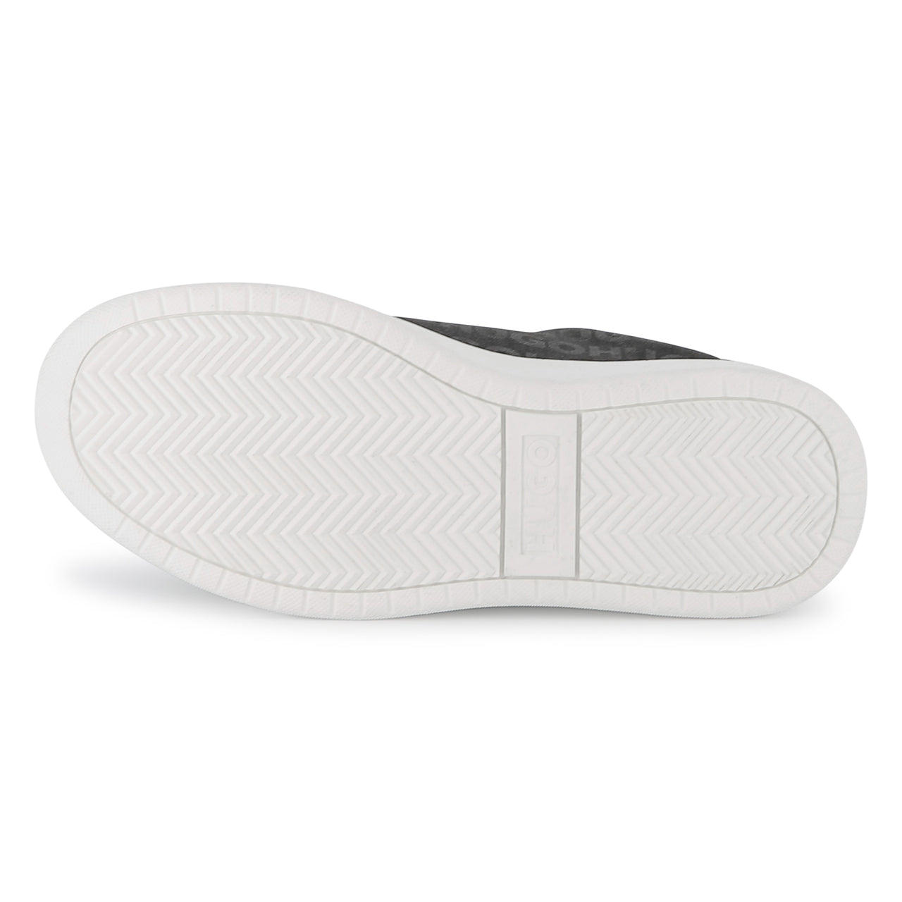 HUGO Tenis para niño y adolescente, all over logo unisex color negro