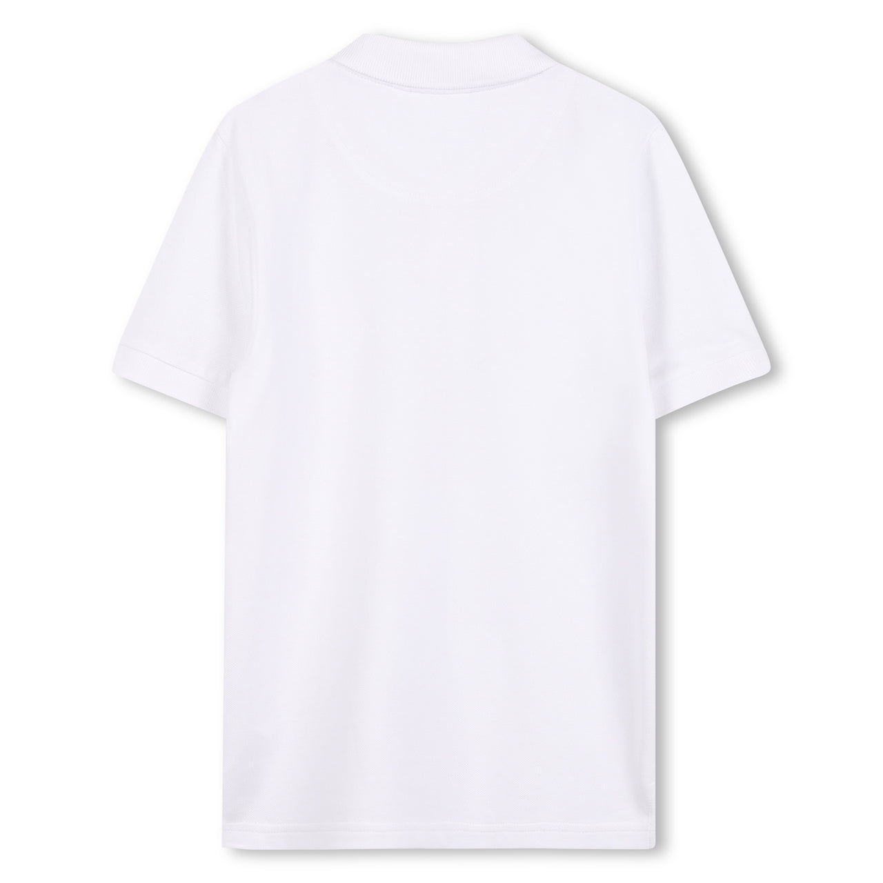 HUGO Polo blanca para niño y teen big logo al tono