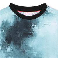 Thumbnail for HUGO Sudadera para niño y teen en varios tonos azules pequeño logo al frente