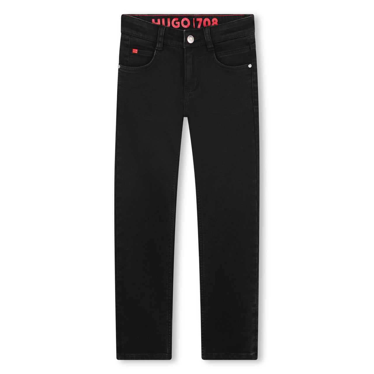 HUGO jeans negros para niño y teen slim fit
