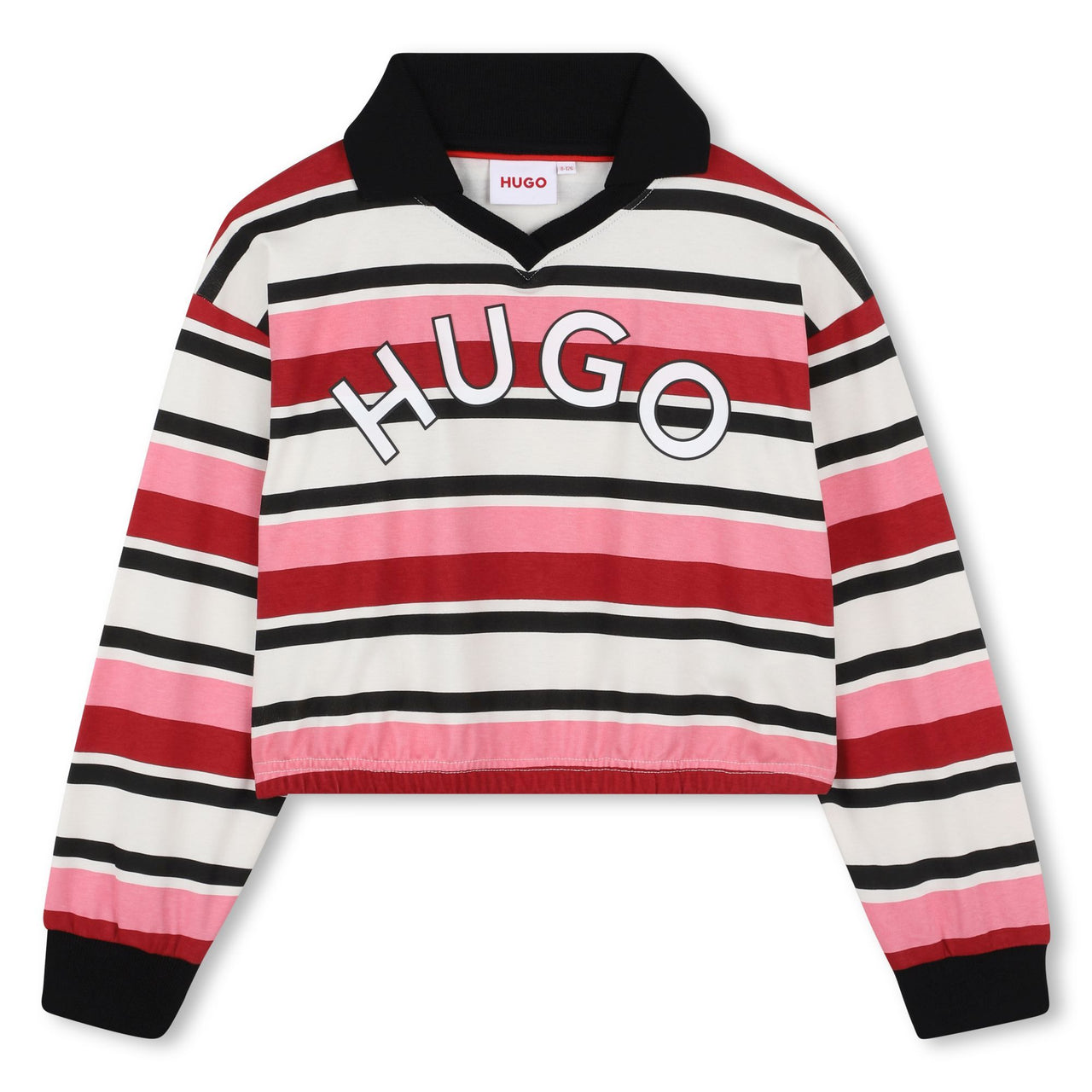 HUGO Playera o blusa para niña y teen tipo polo corta