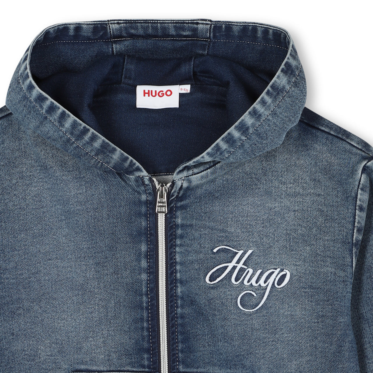 HUGO Chamarra para niñoa y teens tipo mezclilla