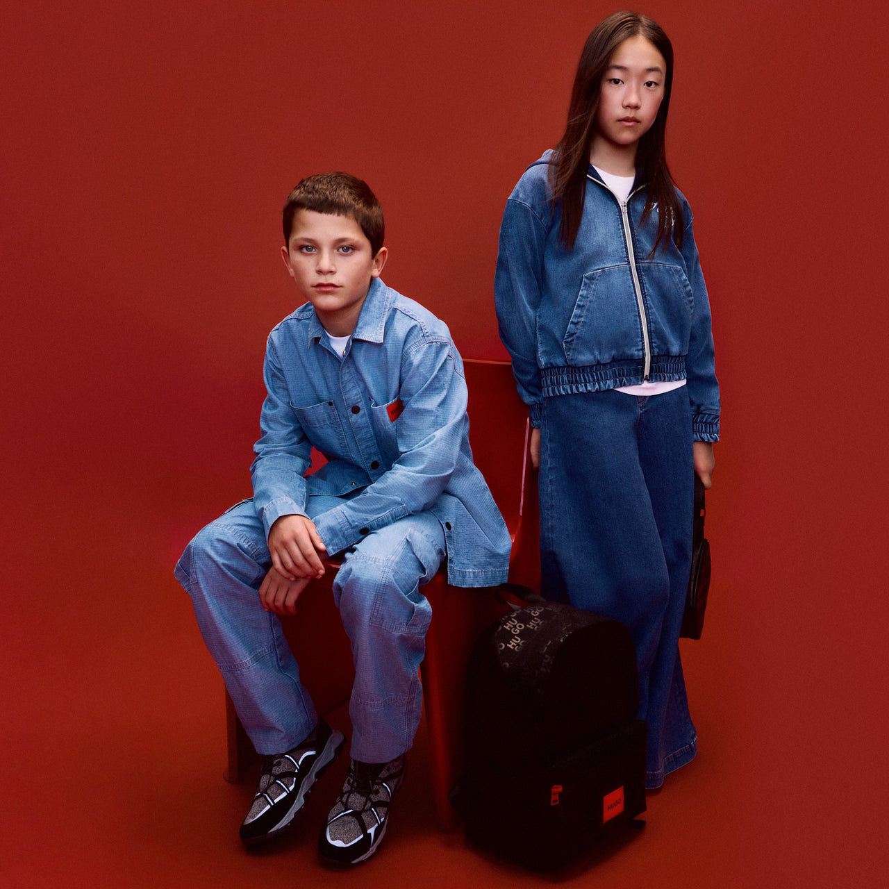 HUGO Jeans para niña y teen acampanados