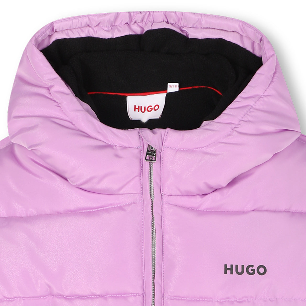 HUGO Chamarra para niñoa y teens tipo rosa con capucha