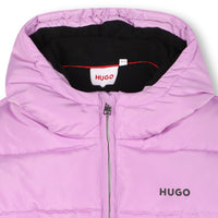 Thumbnail for HUGO Chamarra para niñoa y teens tipo rosa con capucha