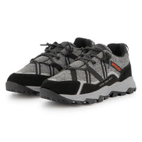 Thumbnail for HUGO Tenis para niño y teen color gris y negro agujetas cruzadas