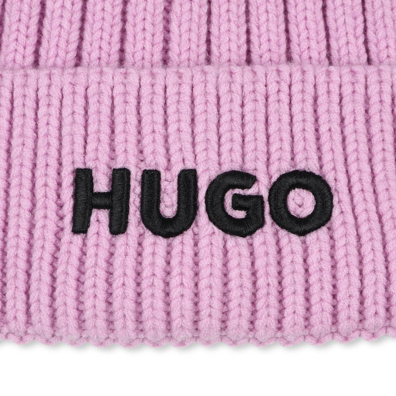 HUGO Gorro de frio para niña y teen color rosa
