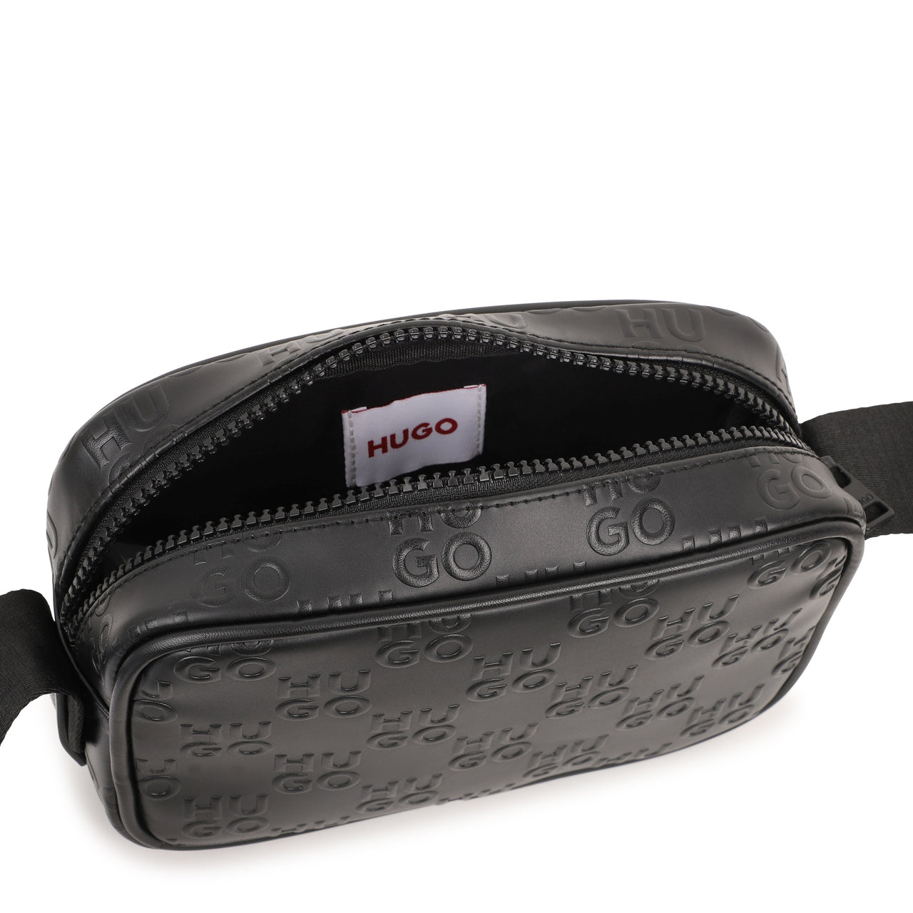 HUGO Bolsa para niña color negro ajustable