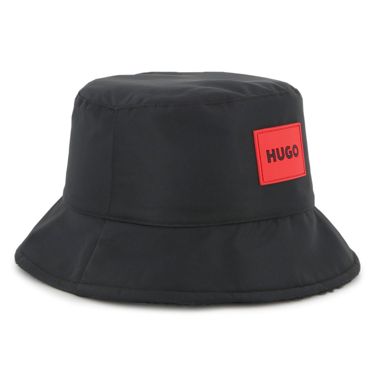 HUGO Gorro de frio para niño y teen  unisex reversible color negro