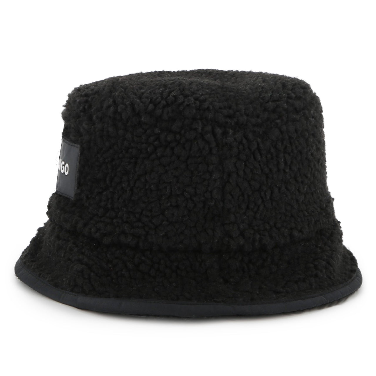 HUGO Gorro de frio para niño y teen  unisex reversible color negro