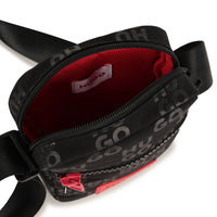 Thumbnail for HUGO Pasaportera para niño y teen all over print logo