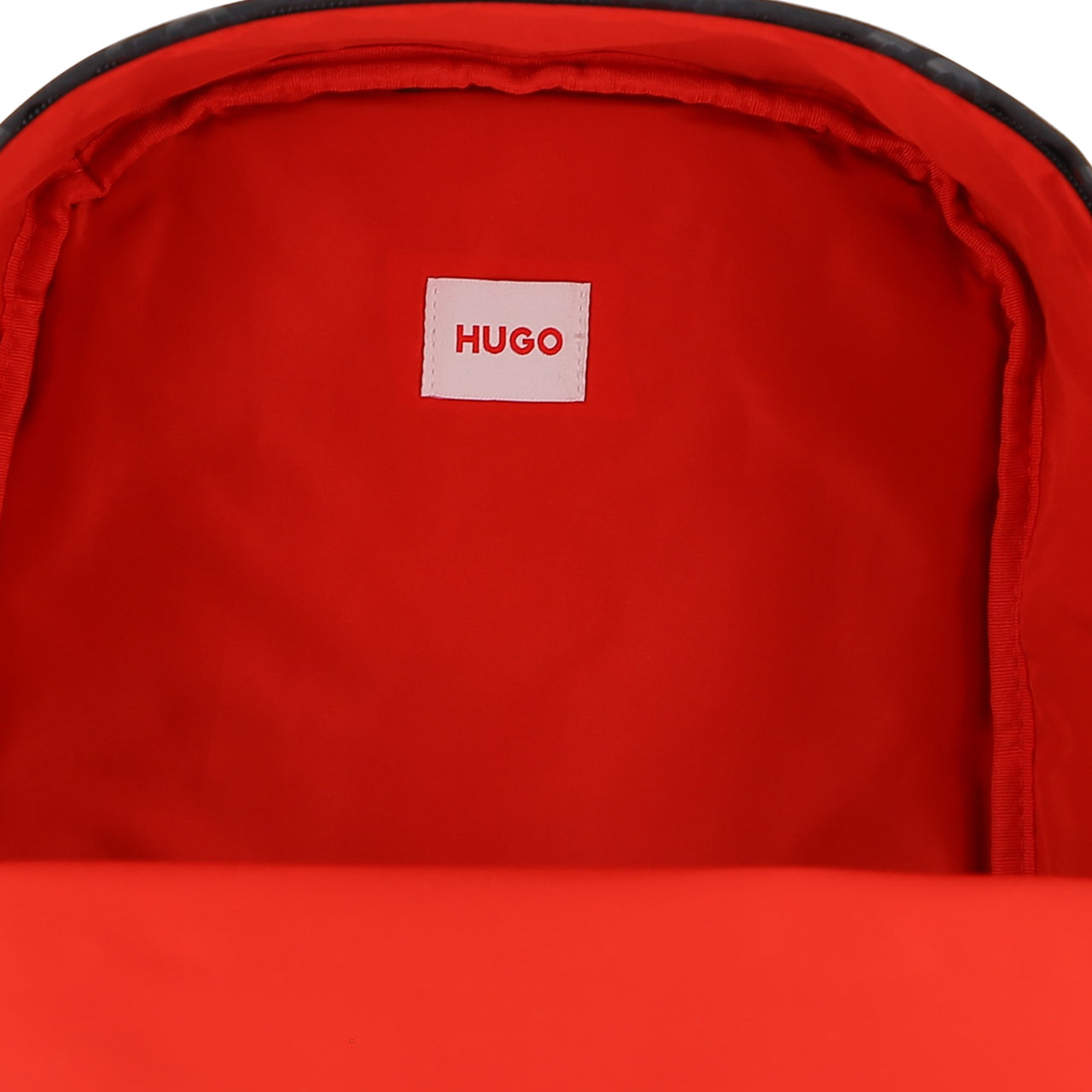 HUGO Back pack para niño y teen all over print logo