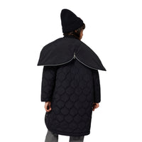 Thumbnail for HUGO Gorro de frio para niño y teen  unisex color negro  logo en rojo