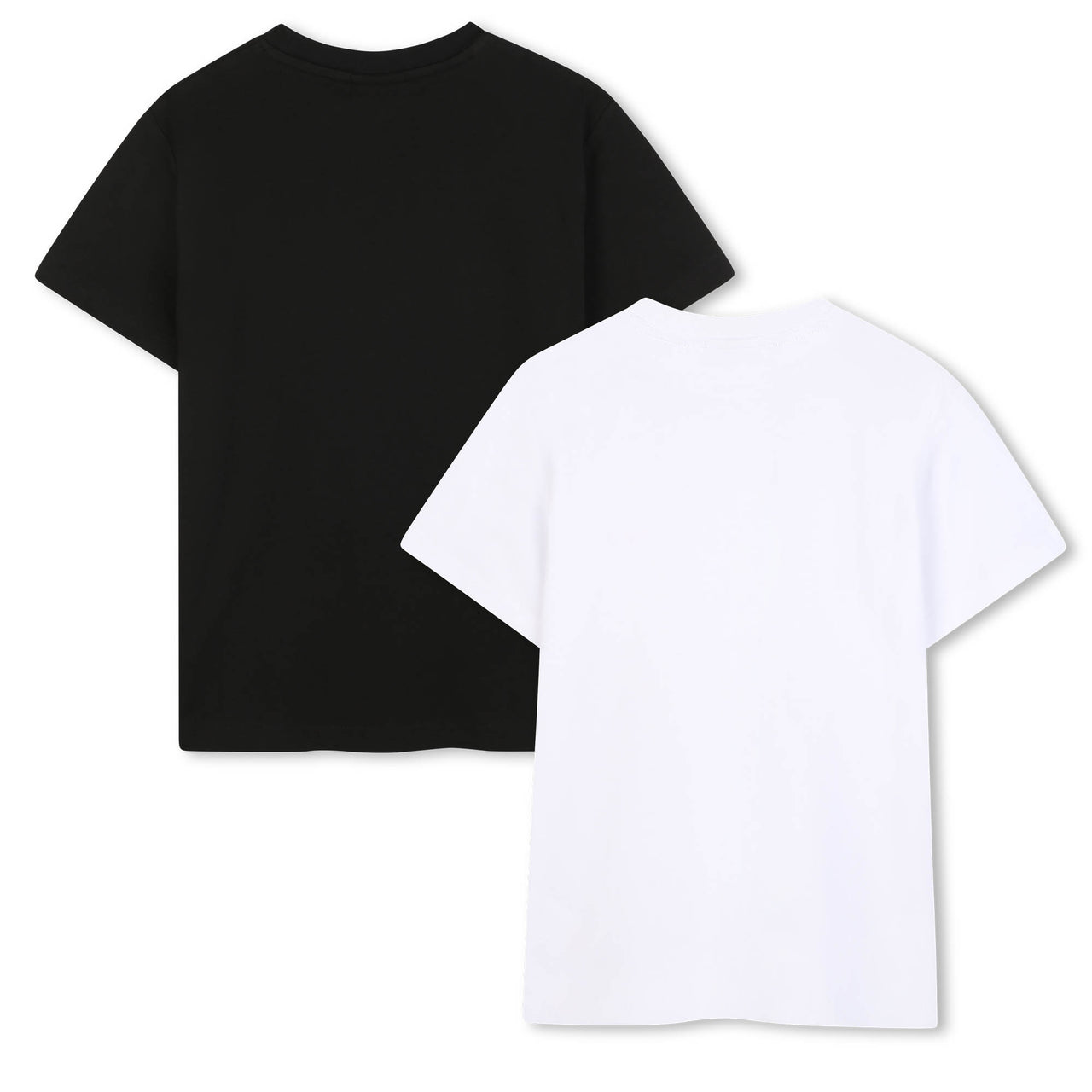 BOSS Set de 2 playeras para niño y teen negra y blanca