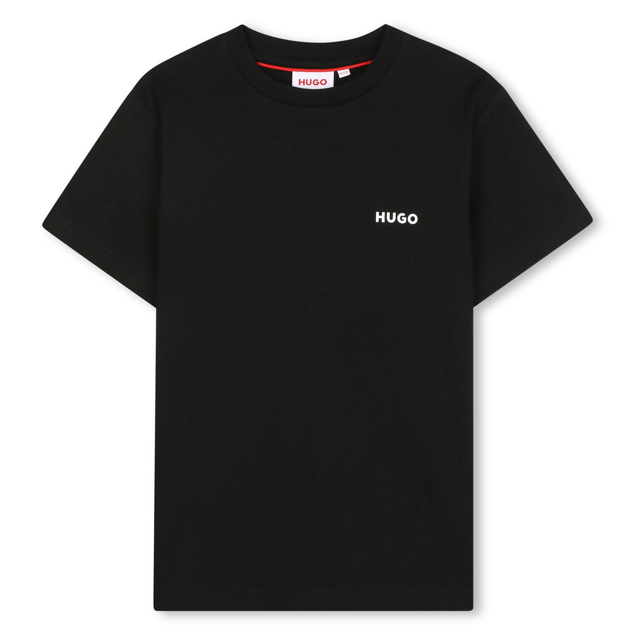 BOSS Set de 2 playeras para niño y teen negra y blanca