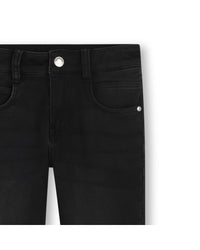 Thumbnail for HUGO Jeans para niño y teen negro recto