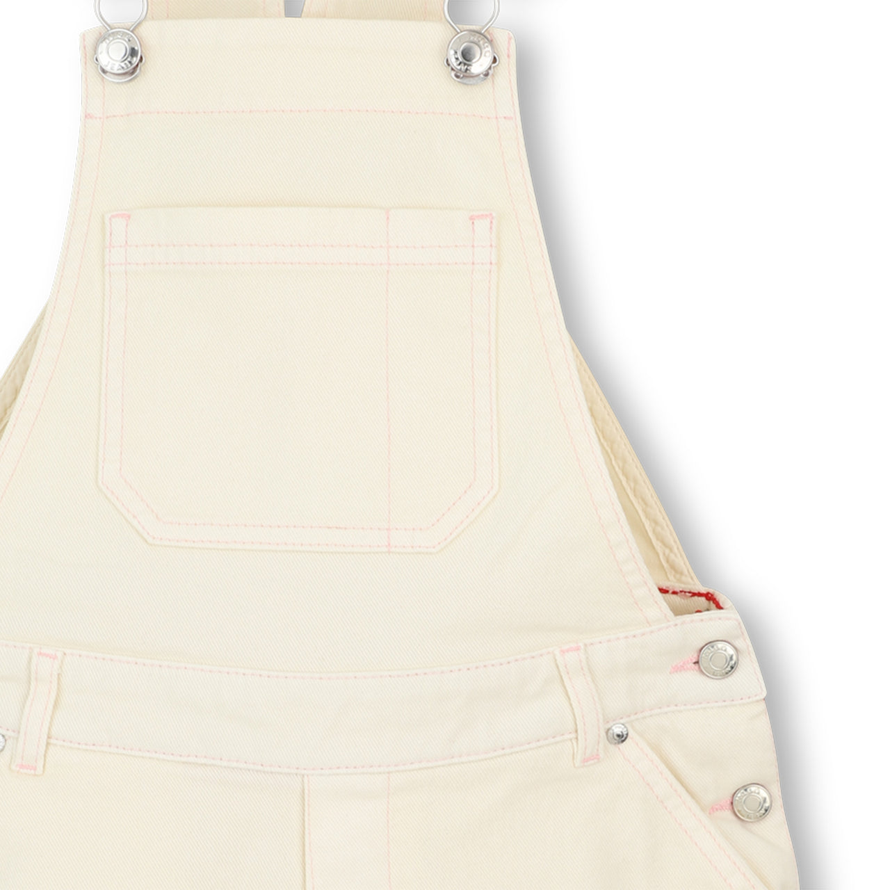HUGO Peto overall short para niña y teen beige