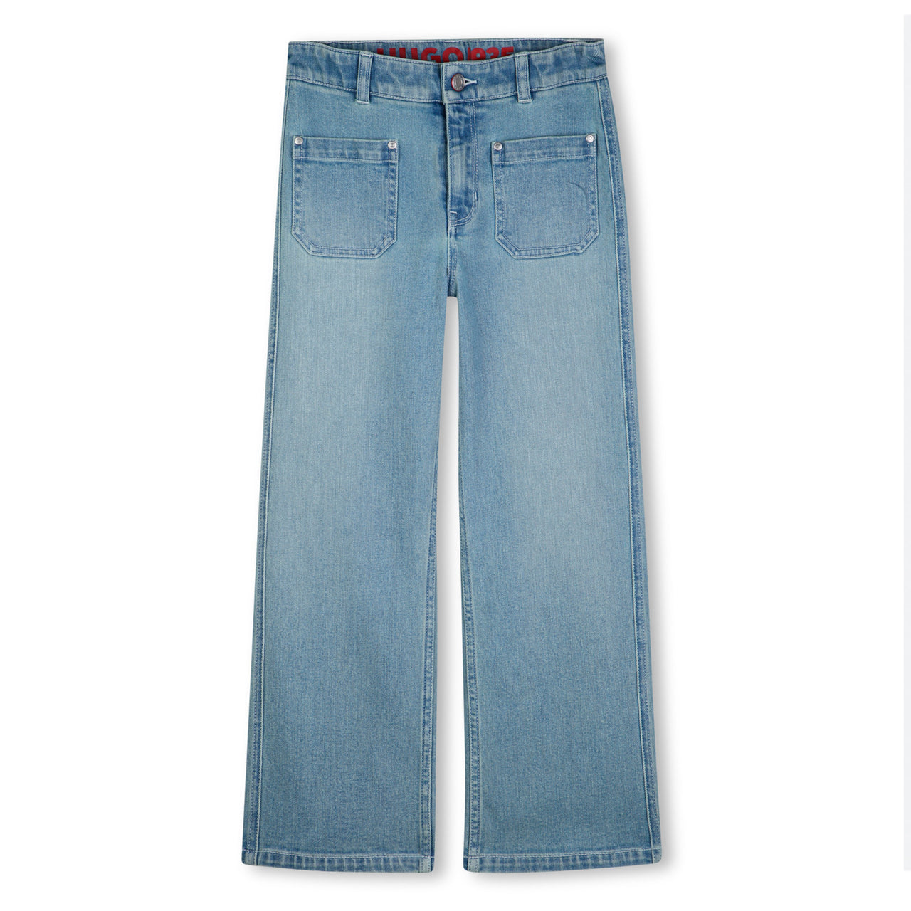 HUGO Jeans para niña y teen azul claro full fashion