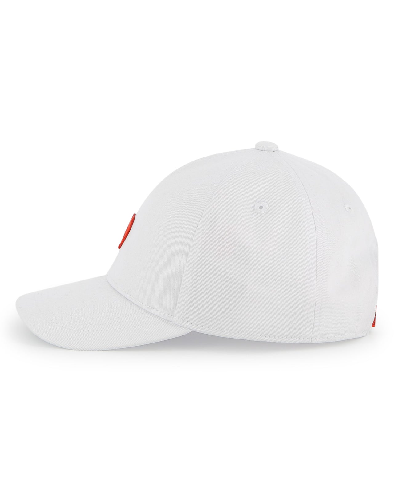 HUGO Gorra blanca corazon para niña y teen