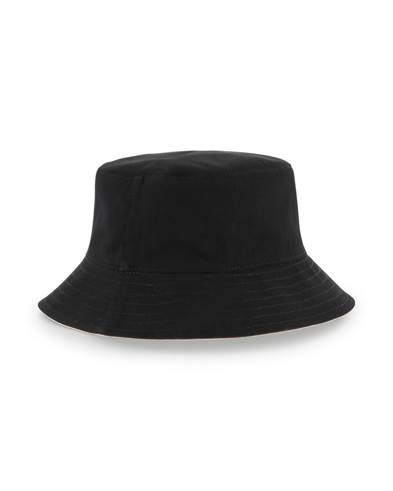 HUGO Gorro para niño y teen reversible,negro un lado otro blanco
