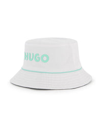 Thumbnail for HUGO Gorro para niño y teen reversible,negro un lado otro blanco