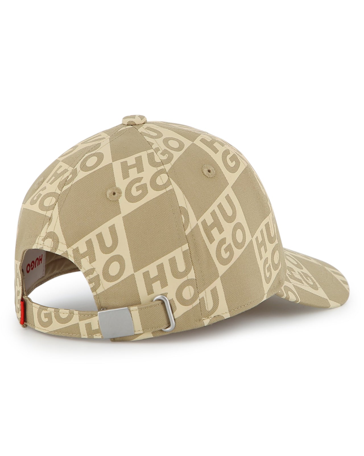 HUGO Gorra beige all over print para niño y teen unisex