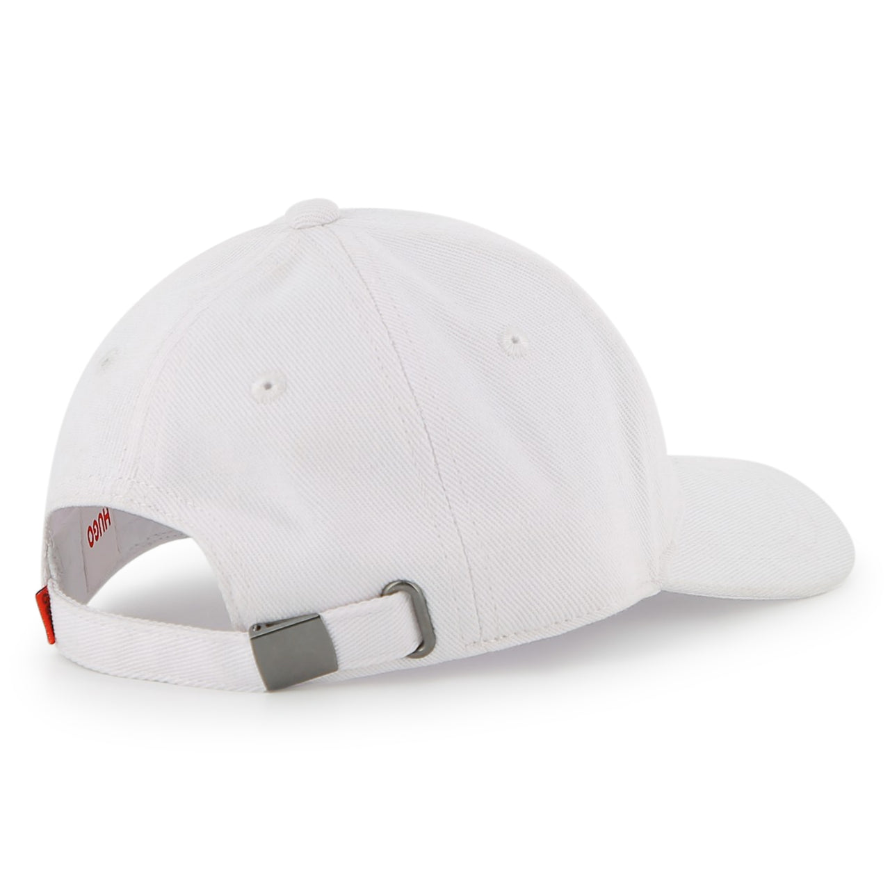 HUGO Gorra blanca permanent para niño y teen unisex logo con aplicacion