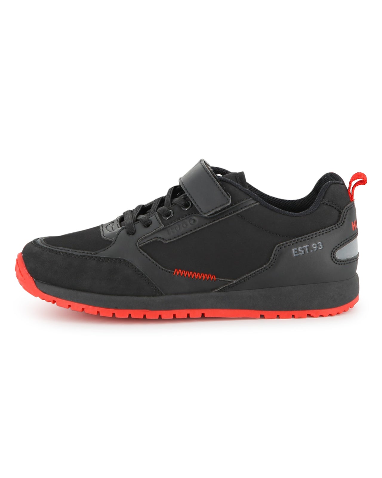 HUGO tenis para niño y teen con agujetas y velcro en 2 tonos