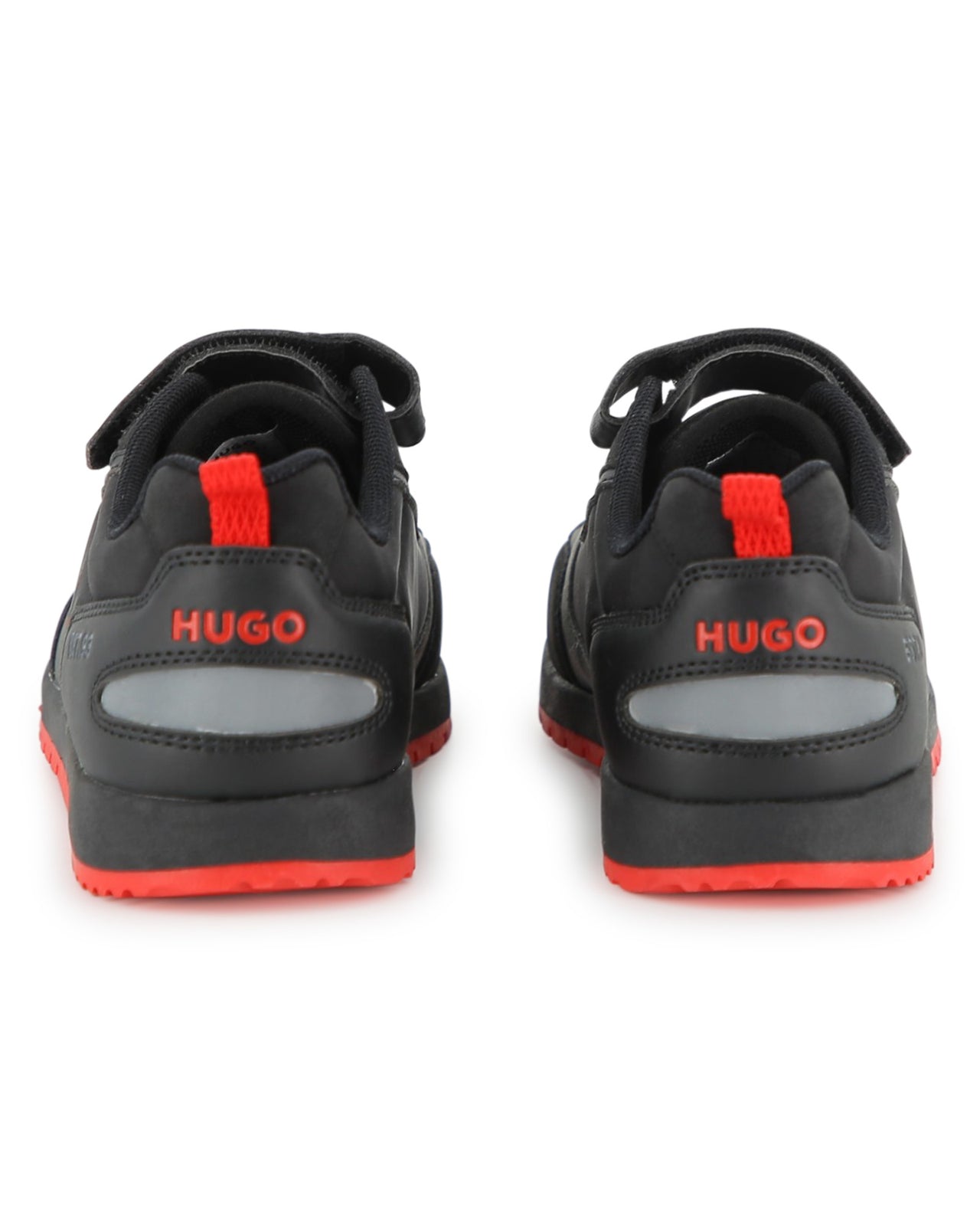 HUGO tenis para niño y teen con agujetas y velcro en 2 tonos