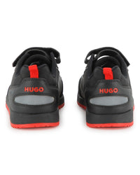 Thumbnail for HUGO tenis para niño y teen con agujetas y velcro en 2 tonos