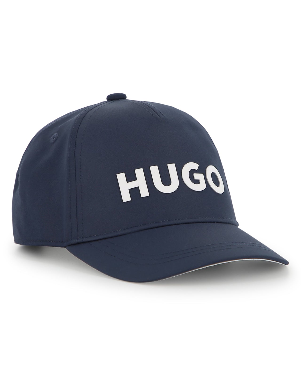 HUGO Gorra azul para niño y teen unisex print logo
