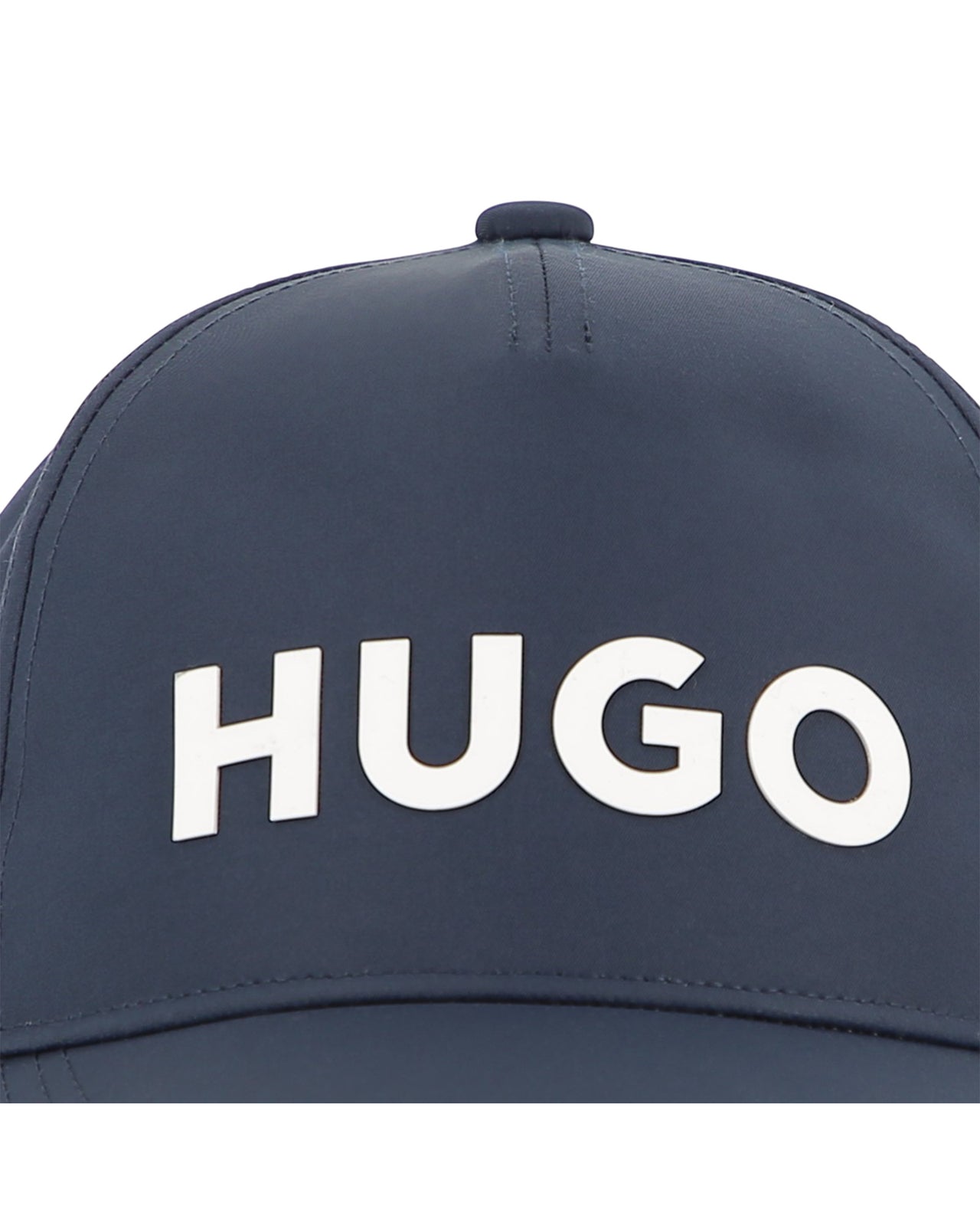 HUGO Gorra azul para niño y teen unisex print logo