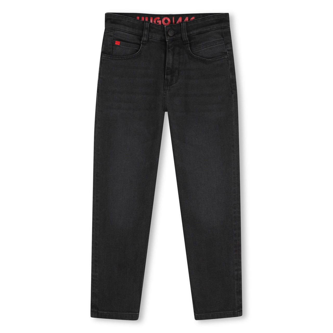 HUGO Jeans para niño y teen color negro regular fit