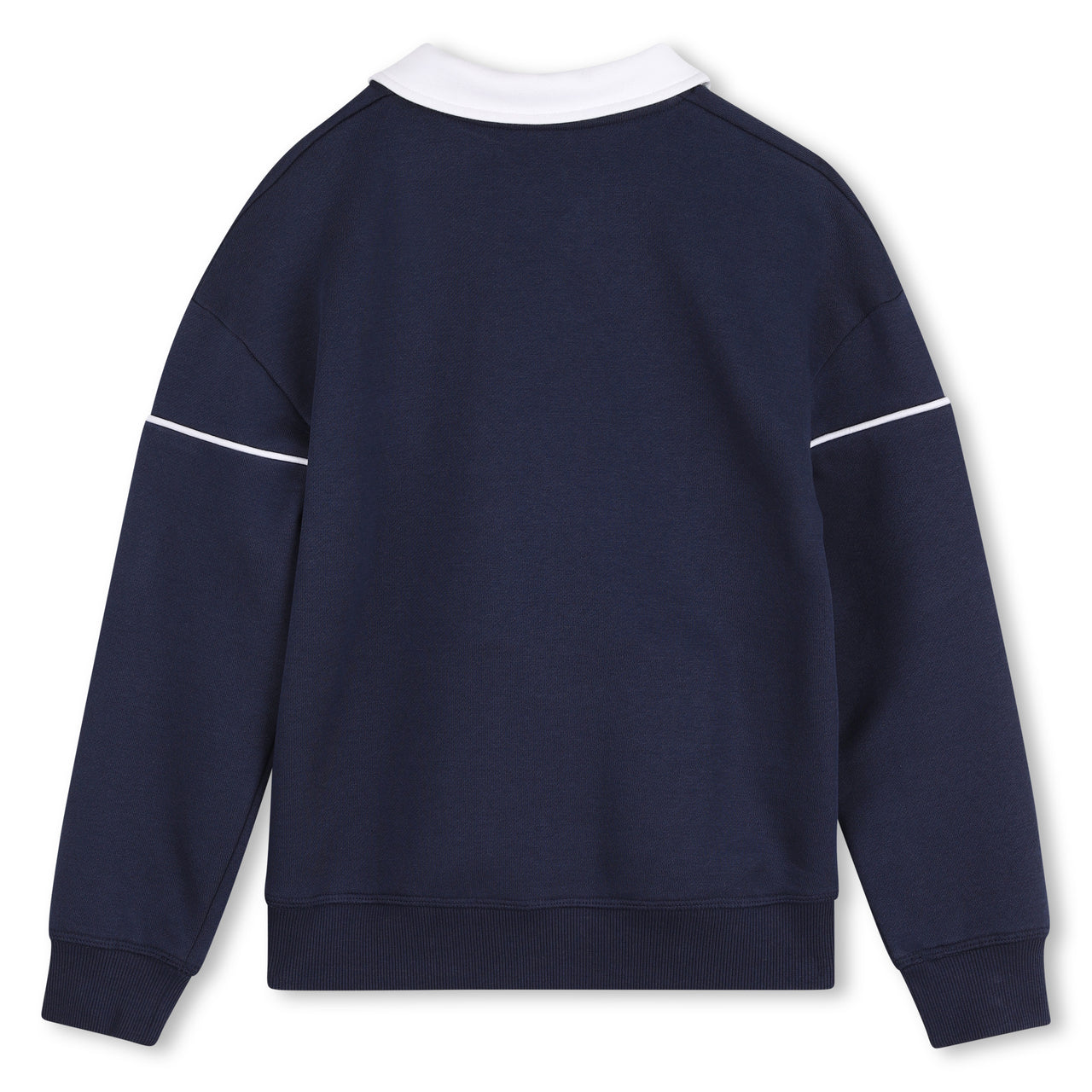HUGO Sudadera para niño y teen azul nautical wear