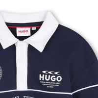 Thumbnail for HUGO Sudadera para niño y teen azul nautical wear