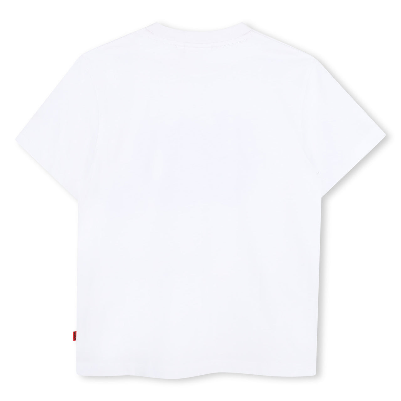 HUGO playera para niño y teen unisex blanca big logo al frente