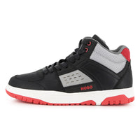 Thumbnail for HUGO Tenis botin para niño y teen con agujetas tricolor