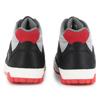 Thumbnail for HUGO Tenis botin para niño y teen con agujetas tricolor