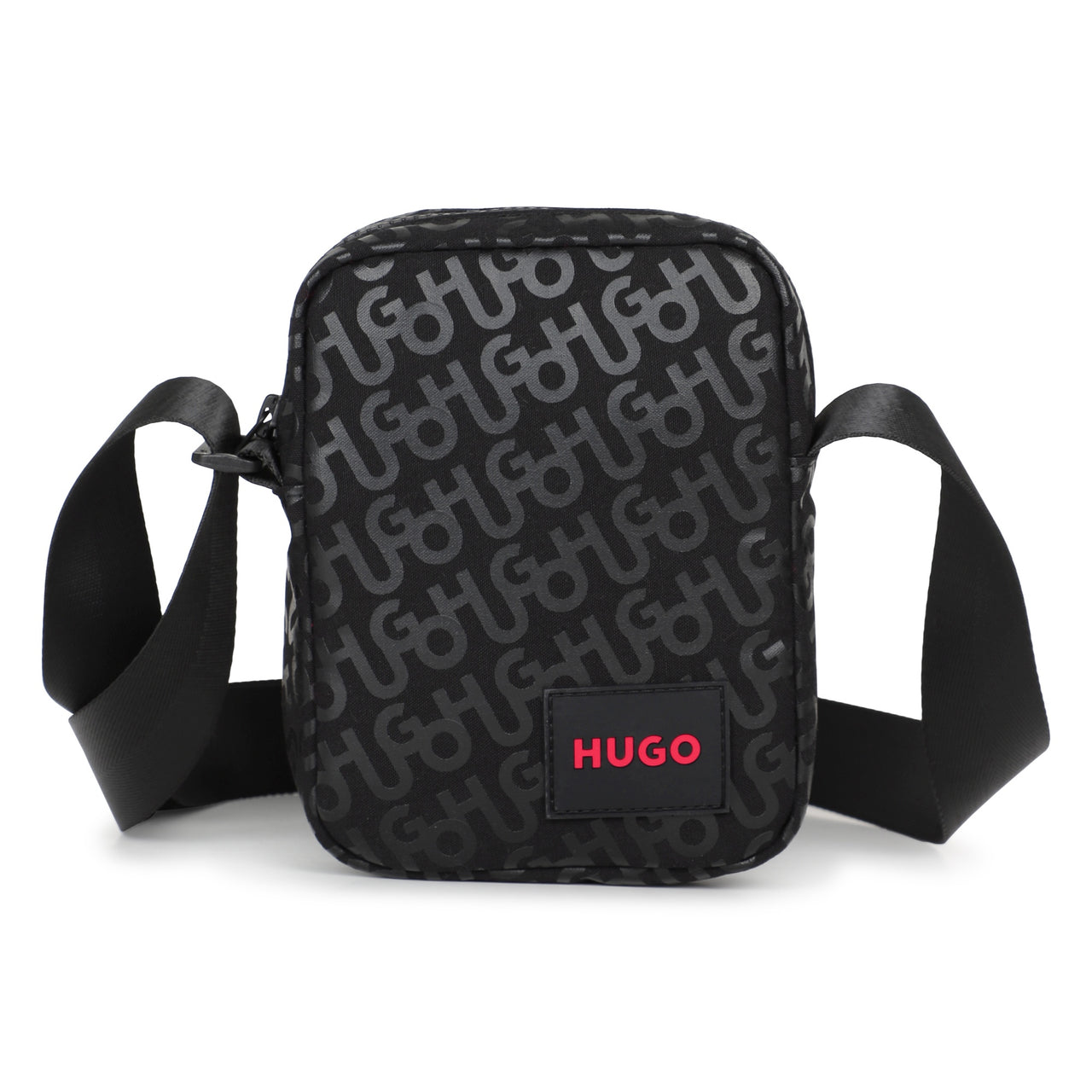 HUGO Croosbody  para niño y teen all over print, ajustable